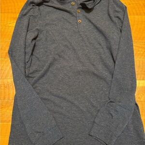 Urban Pipeline Blue Long Sleeve Tee